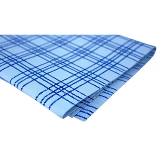 Geschirrtuch Vileda Microfaser Tea Towel weiß-blau 40x60 cm Trocknen und Polieren mit nur einem Tuch