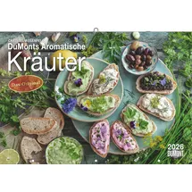 DuMont Buchverlag DUMONTS Aromatische Kräuter 2026 - Broschürenkalender - Wandkalender - mit Rezepten und Texten - Format 42 x 29 cm