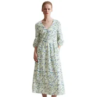 Marc O'Polo Druckkleid Jeanskleid Blau M