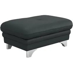 Hocker COTTA "Enterprise", grau (fango), B:95cm H:46cm T:65cm, Softlux-Kunstleder;Luxus-Kunstleder, Hocker, Polsterhocker