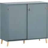 Schildmeyer Serie 500 Aktenschrank 100,1 x 41 x 92,6 cm blau