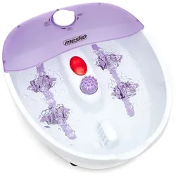 Mesko MS 2152 elektrische Fussmassage Infrarot Luftblasen Massage Weiß/Violett