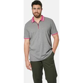 Charles Colby Poloshirt EARL PAT hellgrau- 64/66