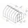 CANOPIA Bella Alu HKP 6 mm 8,9 m2 inkl. Fundament