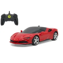Jamara RC-Auto Ferrari SF90 Stradale 1:24 rot 2,4GHz RTR (403124)