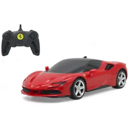Jamara RC-Auto Ferrari SF90 Stradale 1:24 rot 2,4GHz RTR (403124)