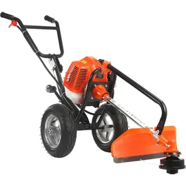 bricoline Motorsense mit Verbrennungsrädern, Rasenmäher, 5,2 PS, Benzinmischung: Öl