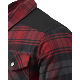 Helikon-Tex Winter Warden Shirt Slate Crimson plaid, Größe M