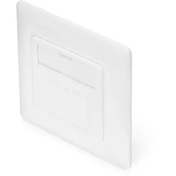 DIGITUS Frontplatte und Einbaurahmen für Multimedia / Keystone Module