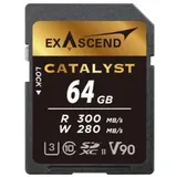 EXASCEND Catalyst 64GB 300MB/S V90 UHS II