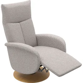Home Affaire TV-Sessel Glendale Polyester 75 x 112 x 82 cm Silber mit Aufstehhilfe