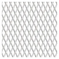 vidaXL Gittermatte Streckmetall Edelstahl 50×50 cm 20×10×2 mm