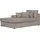 OTTO home Ottomane Enid 130 x 75 cm Grau