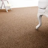 Andiamo Teppichboden ANDIAMO "Carlos, Feinschlinge, Gesamthöhe 6,5 mm, Made in Netherlands", mokka, B:200cm L:300cm, Polypropylen, Teppiche, melierte Optik, Breite 200, 400 cm oder 500 cm, strapazierfähig