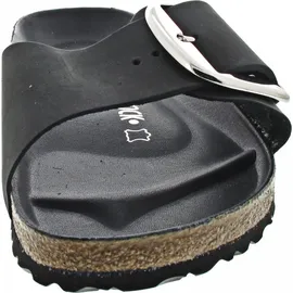 Birkenstock Madrid Big Buckle Nubukleder geölt schwarz 37