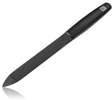 Zwilling Premium Saphir-Nagelfeile 130mm Saphir, schwarz Nagelfeile