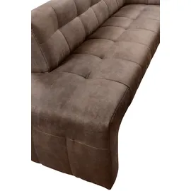 exxpo - sofa fashion Essbank EXXPO - SOFA FASHION "Barista, bequem und elegant, hohe Bodenfreiheit", cognac, B:245cm H:83cm T:159cm, Sitzbänke, Essbank, Eckbank Barista bequem und elegant, hochwertige Detailverarbeitung