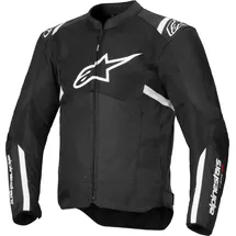 Alpinestars T-Sps Air V2 Motorrad Textiljacke Schwarz/Weiß 3XL