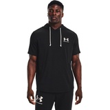 Under Armour Rival Terry LC SS HD black onyx white XXL