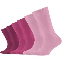 CAMANO 6er-Set: Socken in Pink/ Rosa - Gr. 39-42