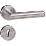Hewi Rosettengarnitur BB-Buntbart Edelstahl Silber/Weiß 162XAH01.230