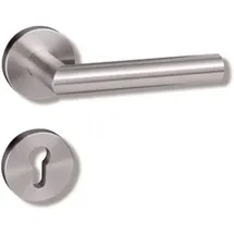 Hewi Rosettengarnitur BB-Buntbart Edelstahl Silber/Weiß 162XAH01.230