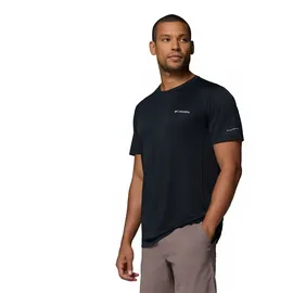 Columbia Zero Rules Light Short Sleeve Crew Schwarz M