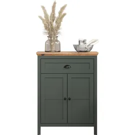 trendteam Stanton 77 x 102 x 39 cm Tannengrün/Evoke Eiche