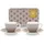 Pip Studio Espressotasse mit Untertasse 0,12 l Braun 2