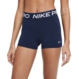 Nike Damen Pro 3" Shorts blau