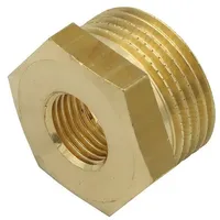 GENERAL FITTINGS - Messing Reduzierstück 1/4' Ig Auf 3/4' Ag Reduzierung Redstück