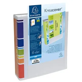Exacompta KreaCover DIN A4 80 mm Weiß 10 St.