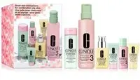 CLINIQUE Une belle peau chez vous et en voyage : Peau mixte à grasse Emballage(S) Combi 200+30+487+60+125+30 ml