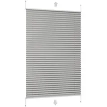 Sekey Plissee 50 x 130 cm Blaugrau