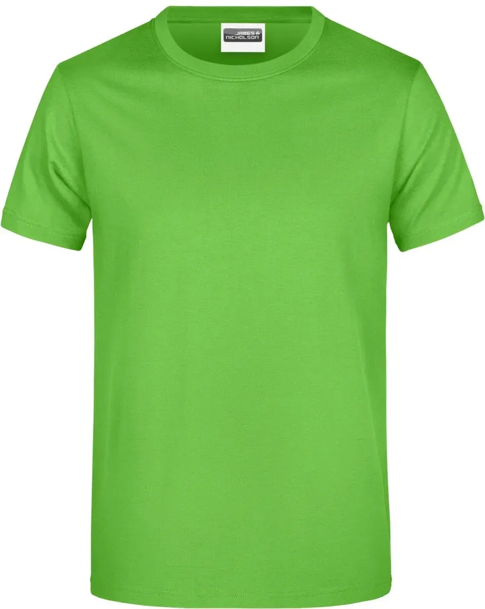 James & Nicholson Schweres Herren T-Shirt JN790 lime green 3XL