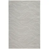 Esprit Flachwebeteppich Esprit, Creme, Beige, Textil, Wellen, rechteckig, 160x225 cm, Textiles Vertrauen - Oeko-Tex®, für Fußbodenheizung geeignet, in verschiedenen Größen erhältlich, pflegeleicht, leicht zusammenrollbar, Teppiche & Böden, Teppiche, Moderne Teppiche