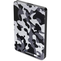 Sonnics 1TB Grau Camo Externe tragbare Festplatte USB 3.0 super schnelle Übertragungsgeschwindigkeit für den Einsatz mit Windows PC, Mac, Xbox ONE und PS4 Fat32