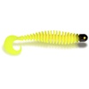 Curly Worm Yellow Zombie, 17 cm