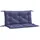 vidaXL Bankauflage 100 x 50 x 7 cm blau 2 St.