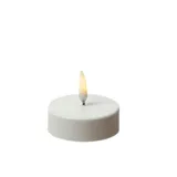 uYuni LED Maxi Teelicht Thea XL Uyuni Timer dimmbar D: 6,1cm H: 5cm weiß