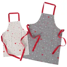 Boltze Schürzen anella für Eltern und Kind, 2er-Set