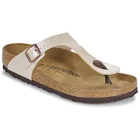 Birkenstock Gizeh Birko-Flor graceful pearl white 40