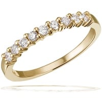 goldmaid Diamantring GOLDMAID Fingerringe Gr. 16,5, Gelbgold 585, goldfarben Damen