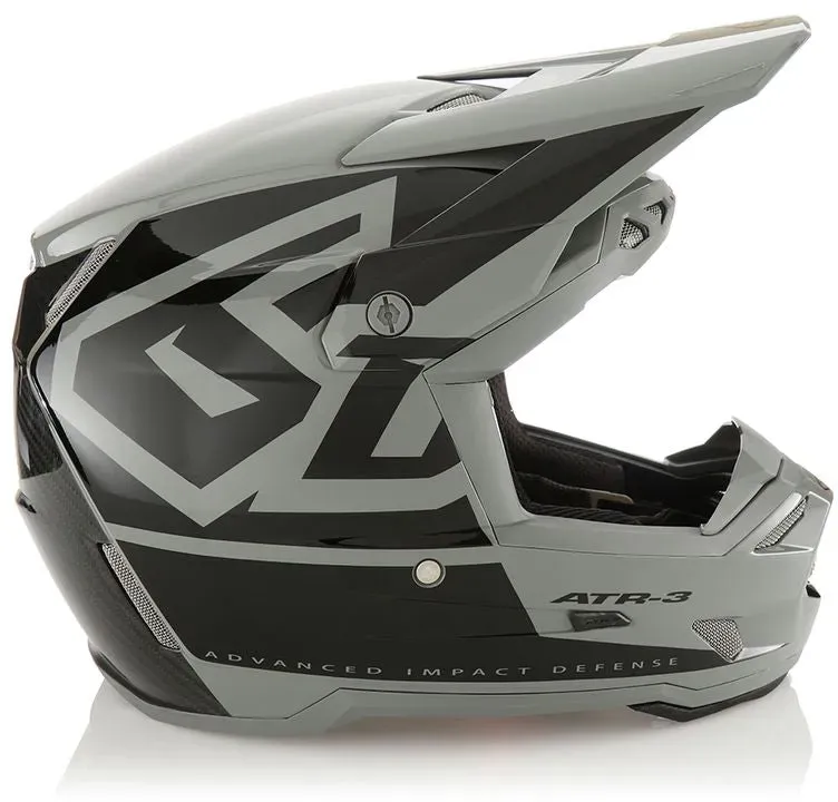 6D ATR-3 Helm Hex Schwarz FIM - XL