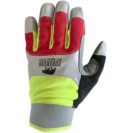 Forsberg Noordvak verstärkte Arbeitshandschuhe Forst / rot/gelb / M