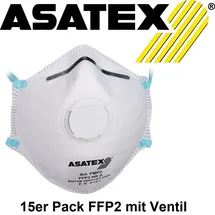 ASATEX Atemschutzmaske FFP 2/V NR D m.Ausatemventil ASATEX