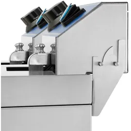 Vertes Doppel-Friteuse 2x13L Edelstahl