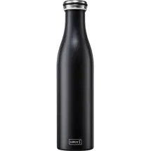 LURCH Isolierflasche Mattschwarz 0,75 l