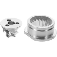 Garneck Kegelmahlwerk mit Außergewöhnlicher Kaffeeextraktion für Espressomaschinen aus Edelstahl Ersatz 48mm Kaffeemahlwerk Langlebig für Kleine Büros und Zuhause