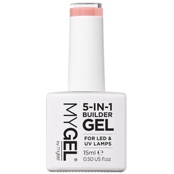 Mylee 5-in-1 Builder Gel Light Pink Gel-Nagellack 15 ml 5-in-1 Builder Gel Peach 